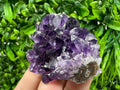Uruguay Amethyst Crystal: Purple Quartz Home Decor, Energy Stone