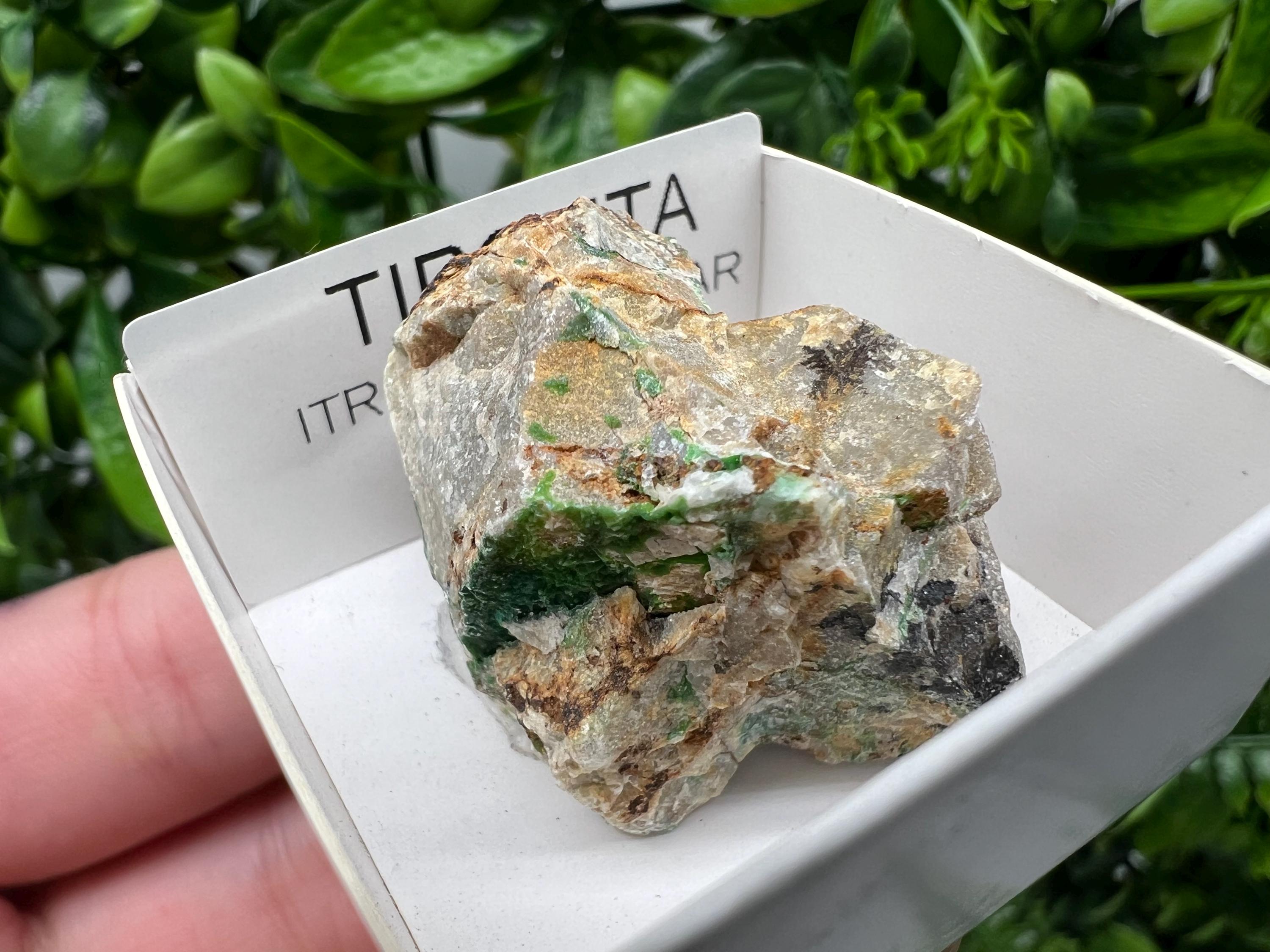 Rare Raw Tirolite Specimen: Granada Spain Mineral Collection (3.5/3 cm)