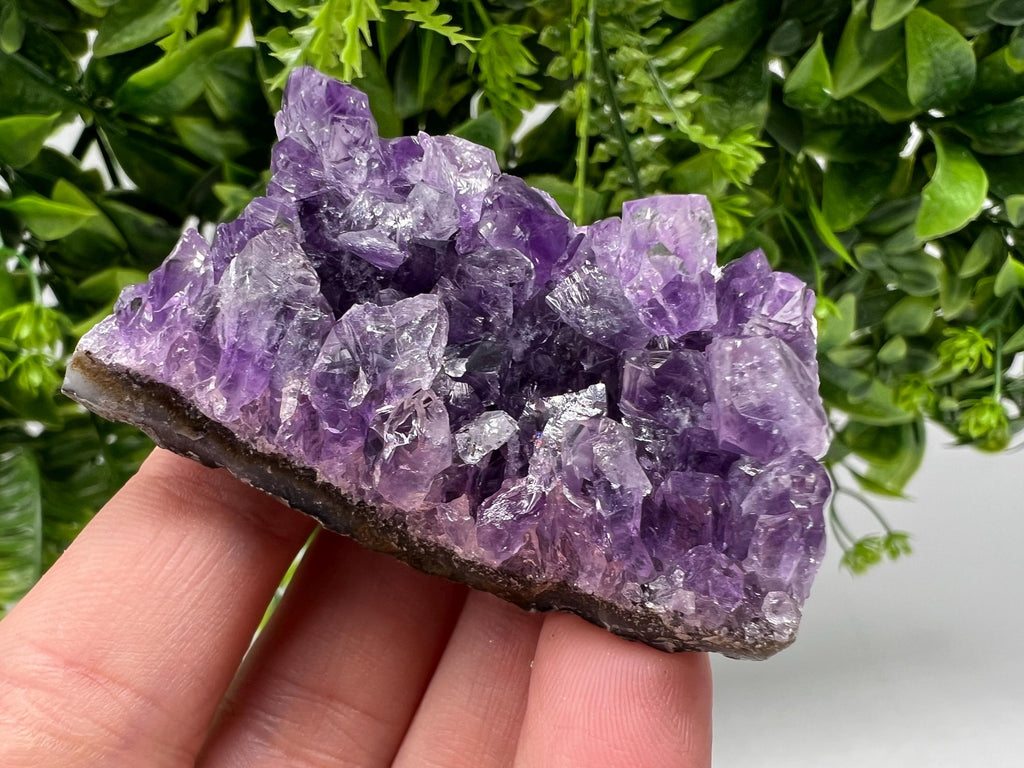 Natural Purple Amethyst Crystal, Uruguay Home Decor, 57 grams