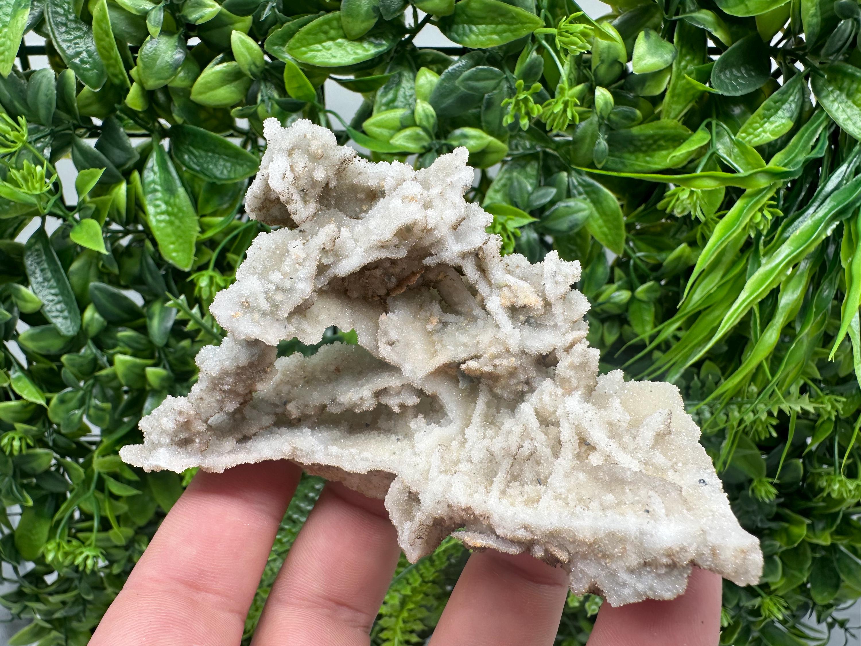 Quartz Chalcedony with Chlorite, Deep Blue Natural Minerals