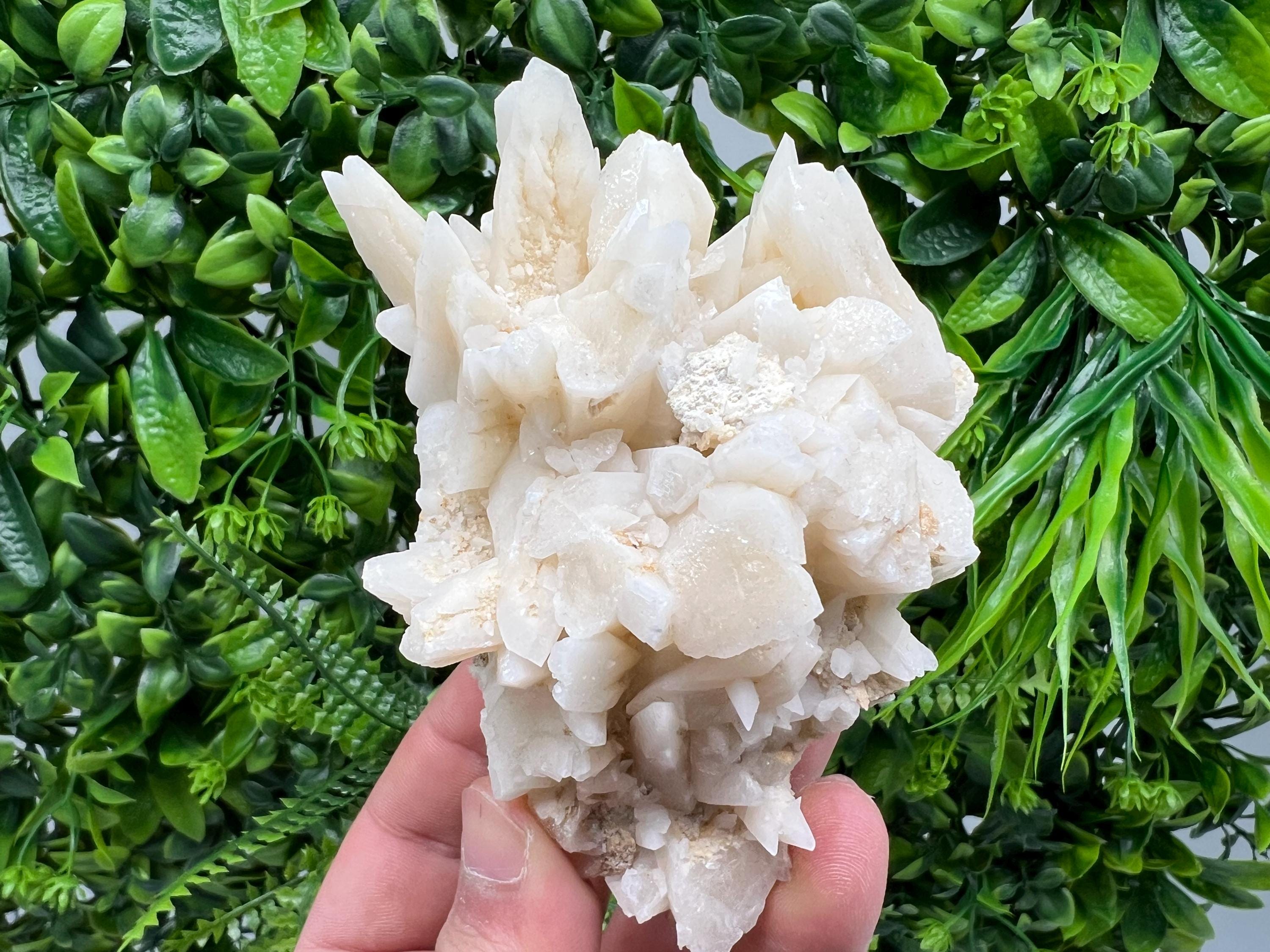 Calcite on Aragonite: Djurcovo Mine, Bulgaria Crystal