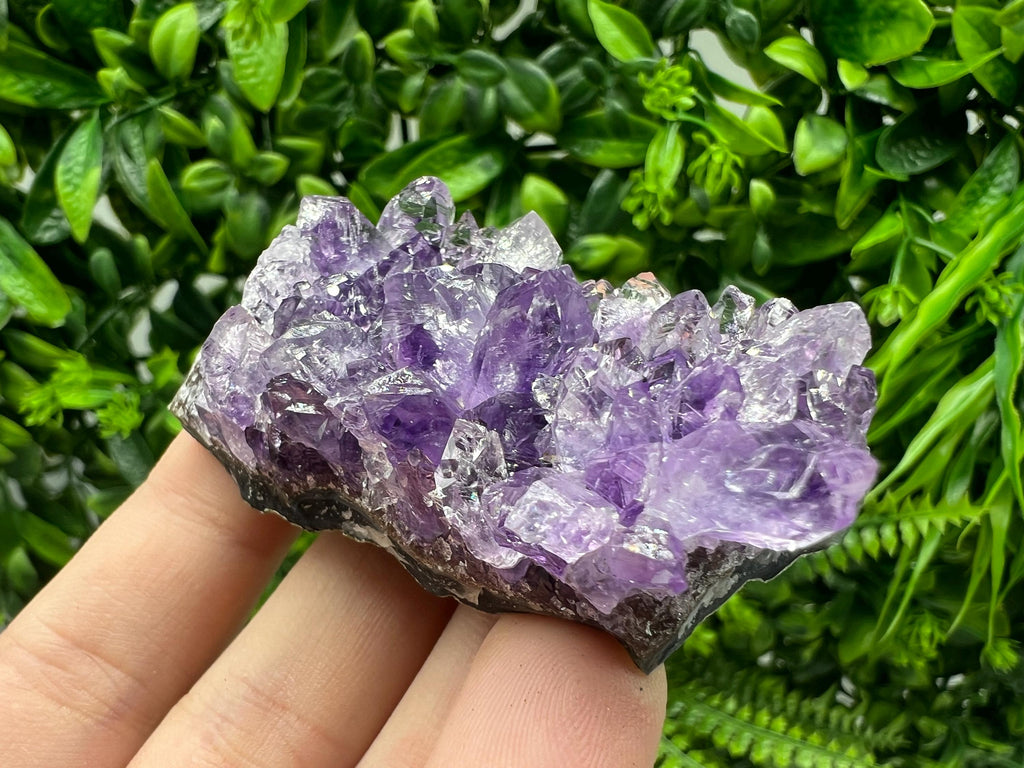 Uruguay Amethyst Crystal: Purple Quartz, Home Decor, Energy Stone