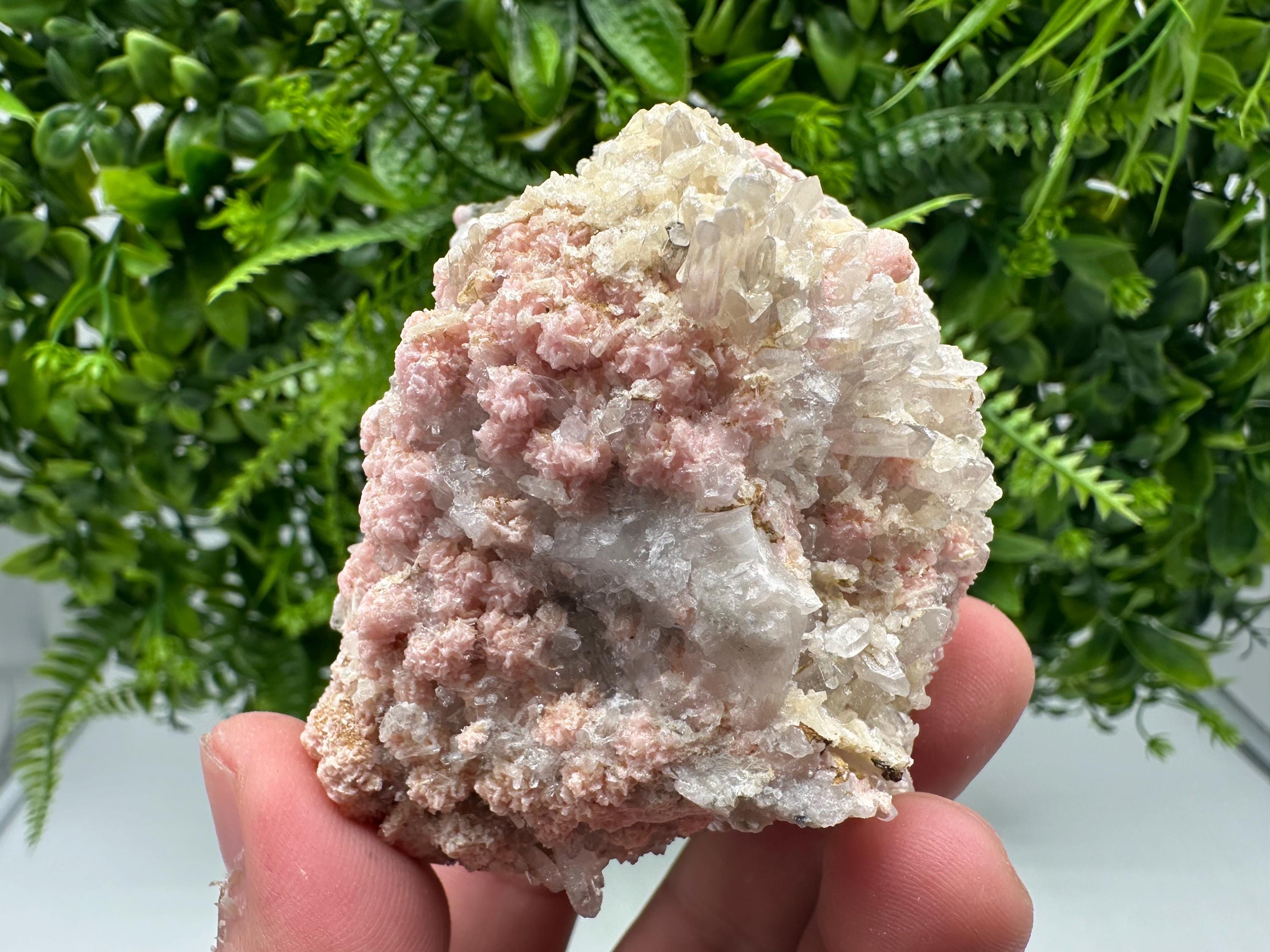 Pink Rhodochrosite Mineral Specimen: Starnica Mine, Bulgaria