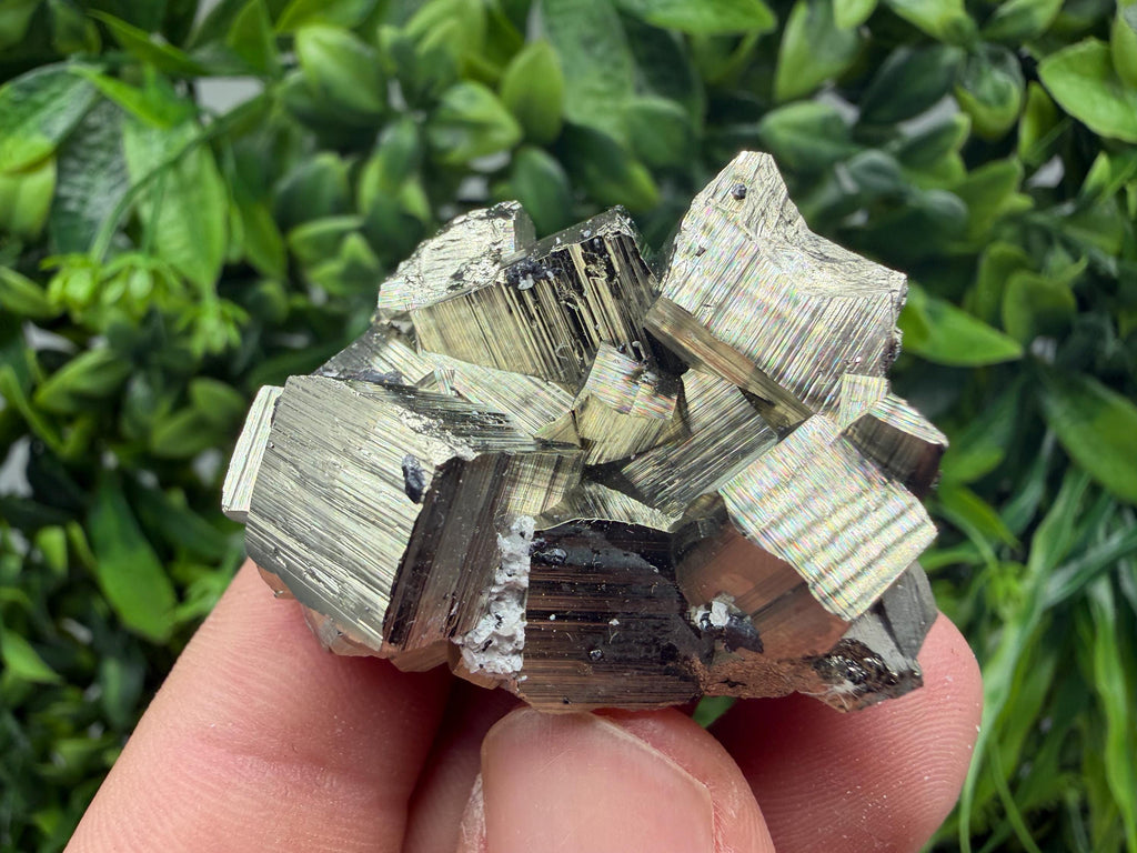 Rare Floating Pyrite Cluster, Fool’s Gold Crystal Decor