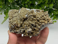 Marcasite Cluster on Chalcedony Mineral Specimen, Androvo Mine Bulgaria