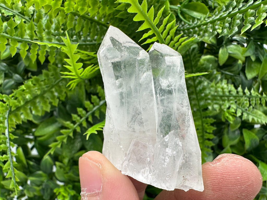 Transparent Quartz Crystal Cluster, Djurcovo Mine, Bulgaria, Rare Mineral Specimen