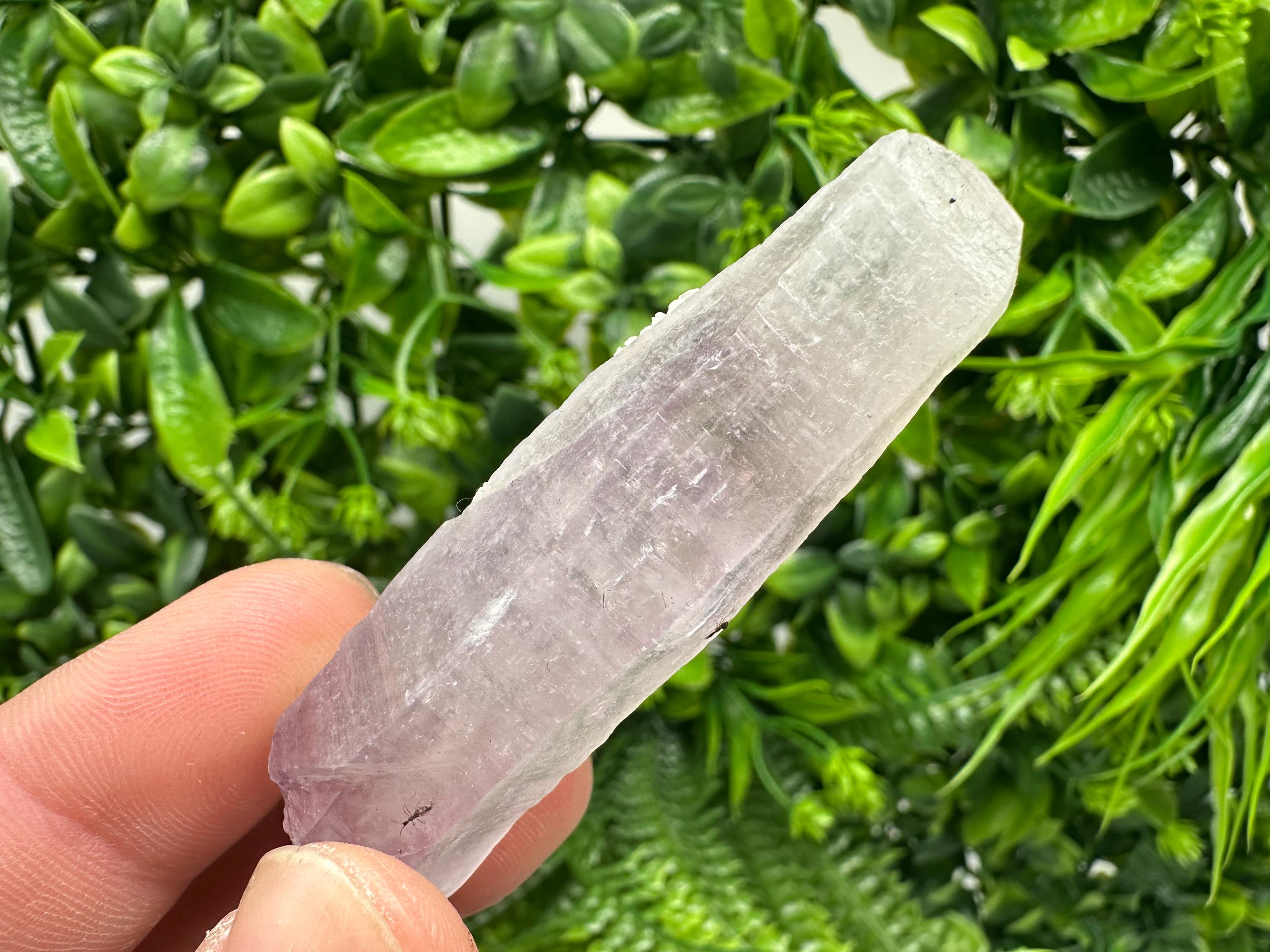 Amethyst Phantom Quartz Crystal with Chalcedony and Chlorite