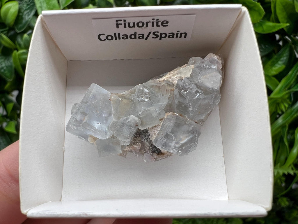 Raw Green Fluorite Cluster, Meditation Stone (4/2.5 CM)