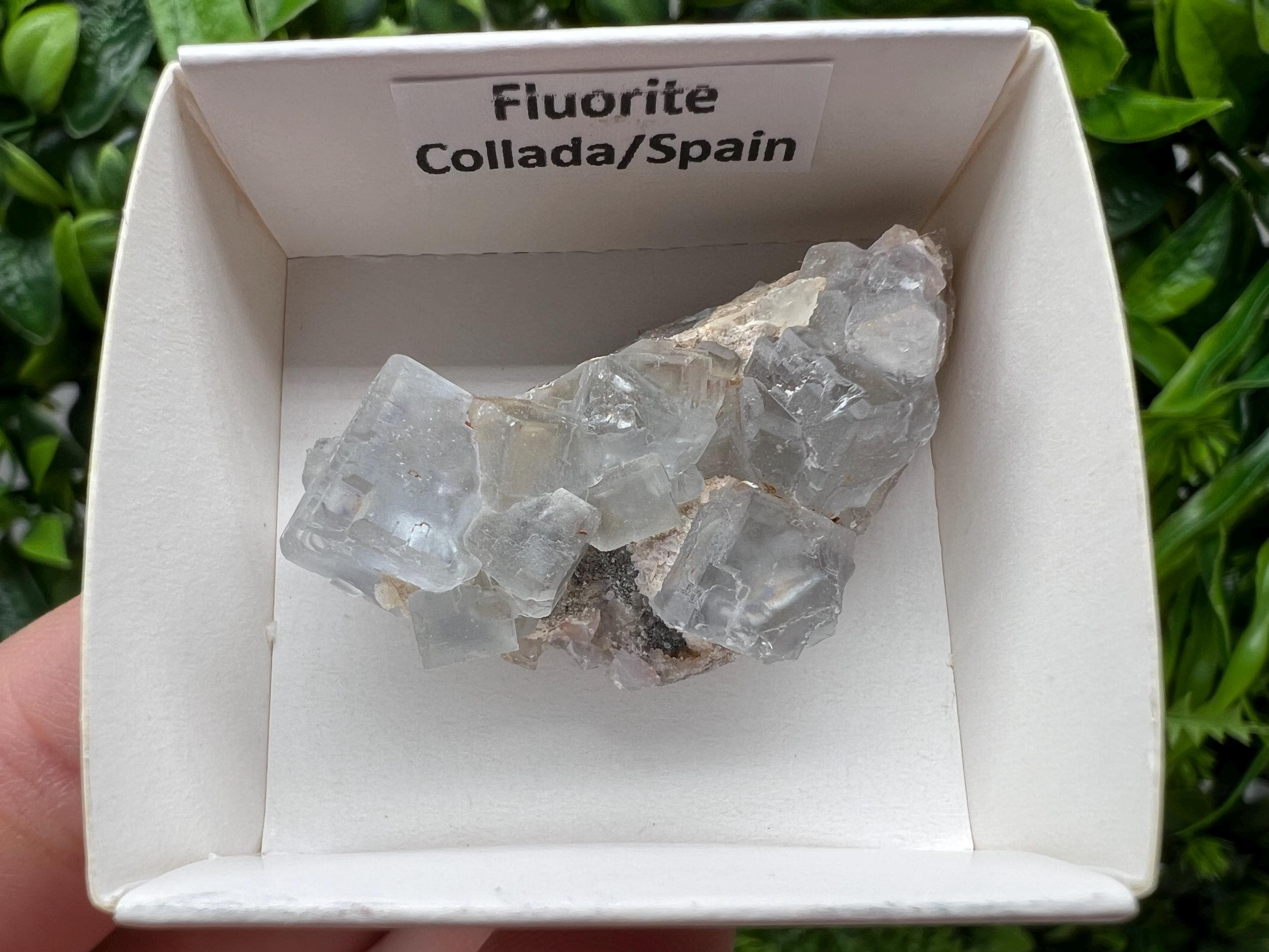 Raw Green Fluorite Cluster, Meditation Stone (4/2.5 CM)