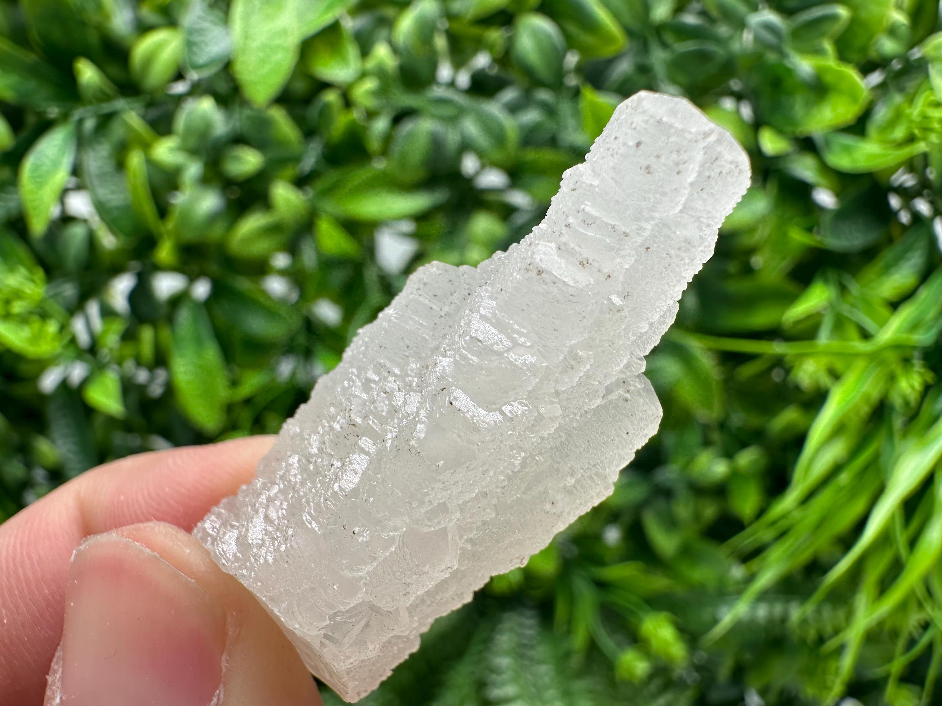 Fluorescent Mangano Calcite Specimen: Rhodopes, Bulgaria Mineral Decor