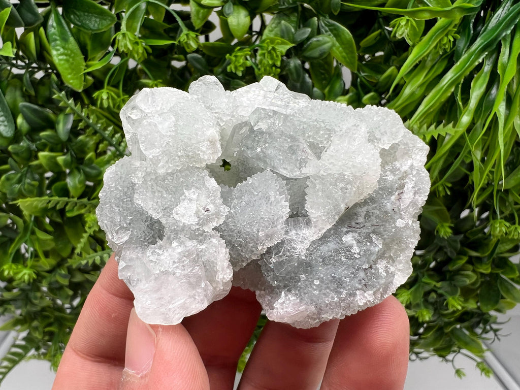 Natural Chalcedony Mineral Specimen: India Crystal Collection