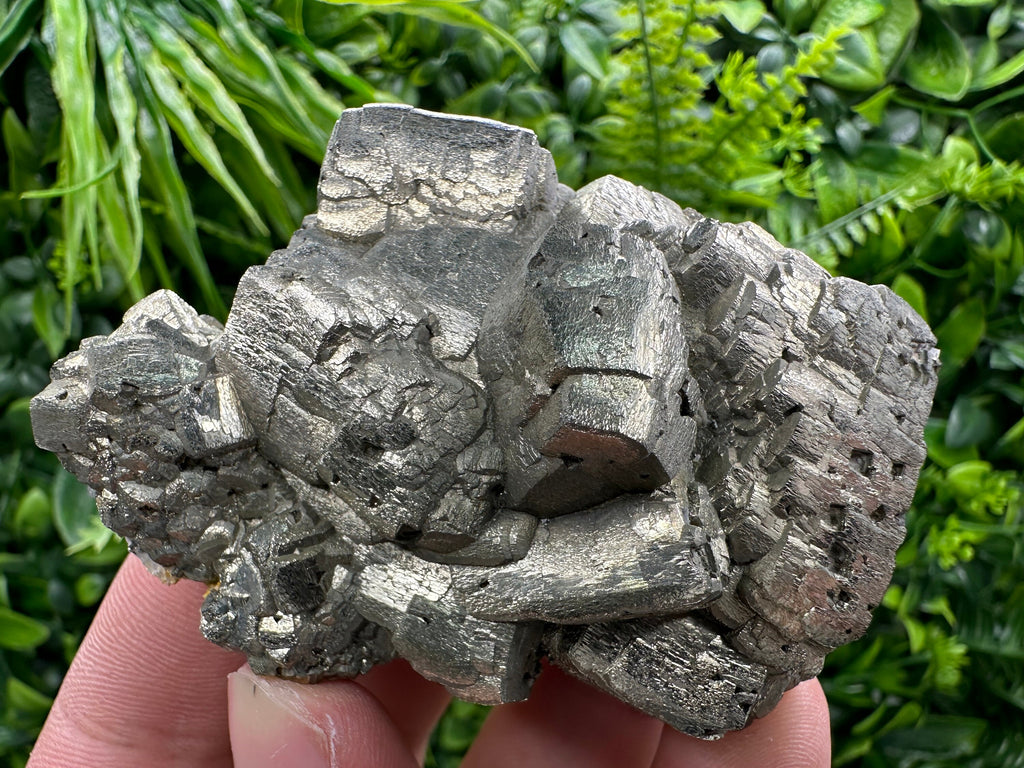 Rare Pyrite Cluster: Androvo Mine, Bulgaria (7/6/3 cm)