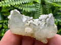 Transparent Quartz with Calcite, Djurcovo Laki Bulgaria Mineral Specimen