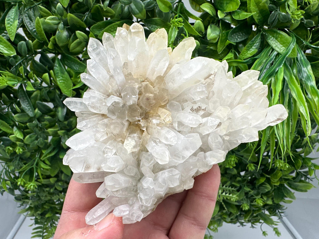 Quartz with Limonite Minerals: Crystal Home Decor Stone Collection