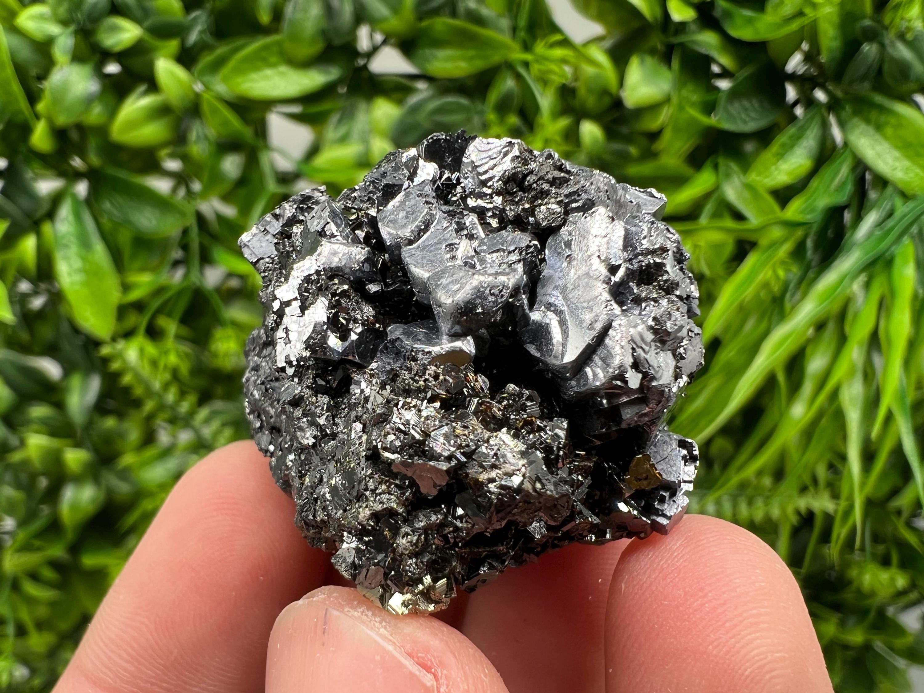 Galena spinel law on Sphalerite from Borieva mine,Madan,Bulgaria,natural,collection mineral specimen,home decor stone,rare minerals,collect