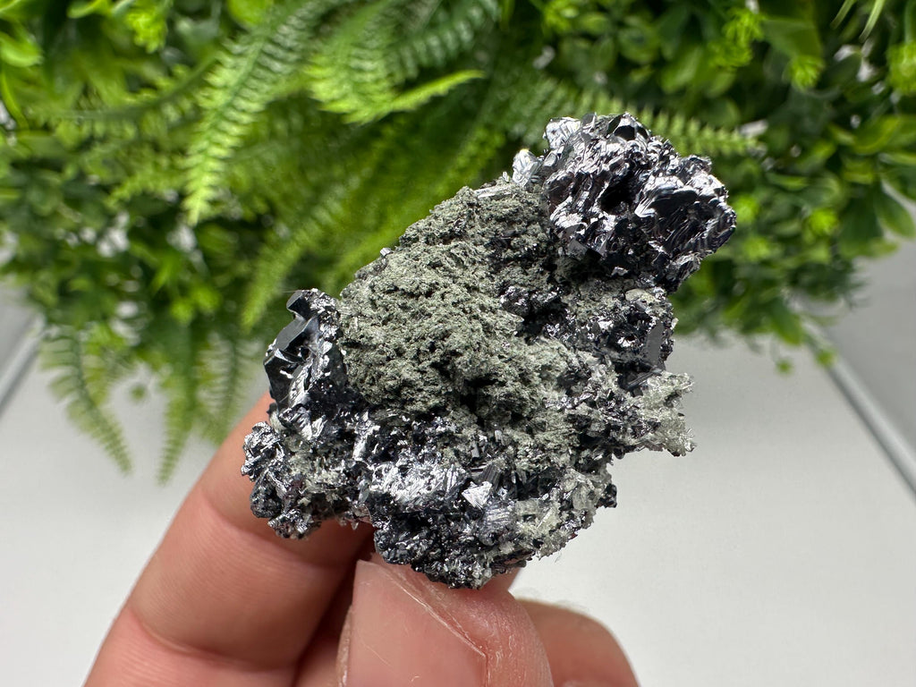 Galena, Sphalerite, Quartz, Calcite Specimen: Krushev Dol Mineral Decor
