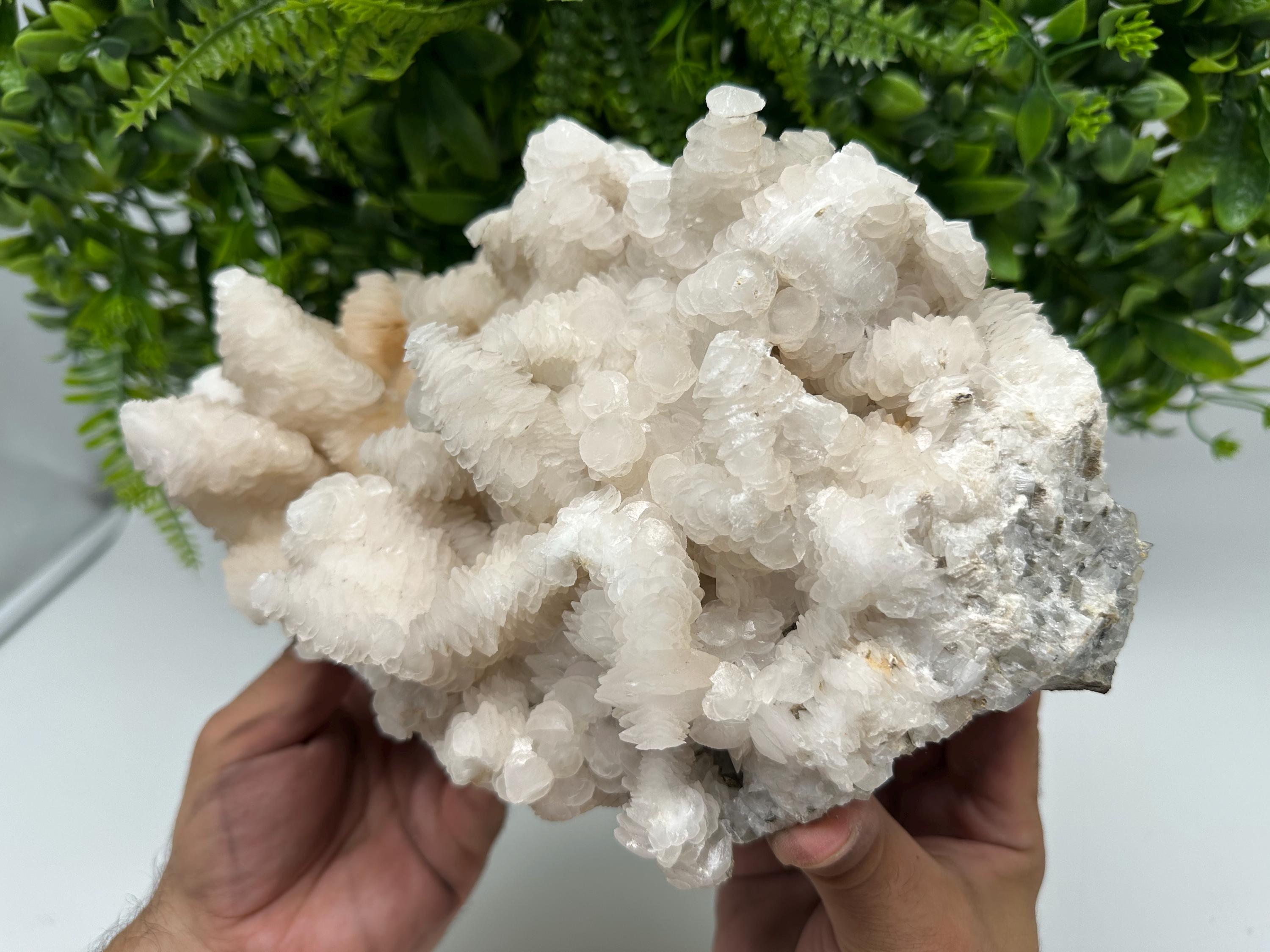 UV Fluorescent Calcite Cluster, Natural Mineral Specimen, Borieva Bulgaria