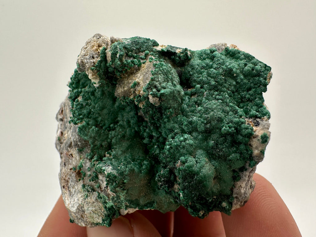 Green Polished Malachite Crystal from Congo, Mineral Specimen