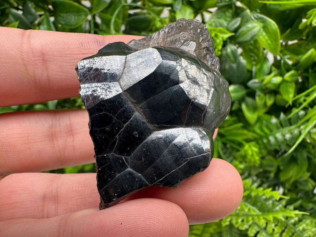 Moroccan Black Botryoidal Hematite Specimen, Chakra Reiki Crystal