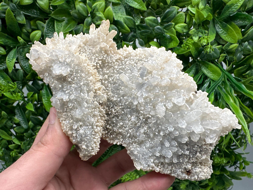 Quartz Calcite Chalcopyrite Mineral Specimen: Krushev Dol, Bulgaria