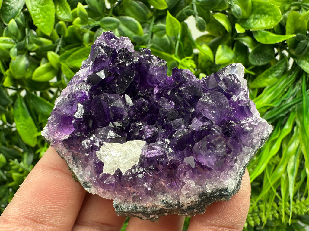 Purple Amethyst Crystal Cluster, Uruguay Home Decor, Energy Crystal