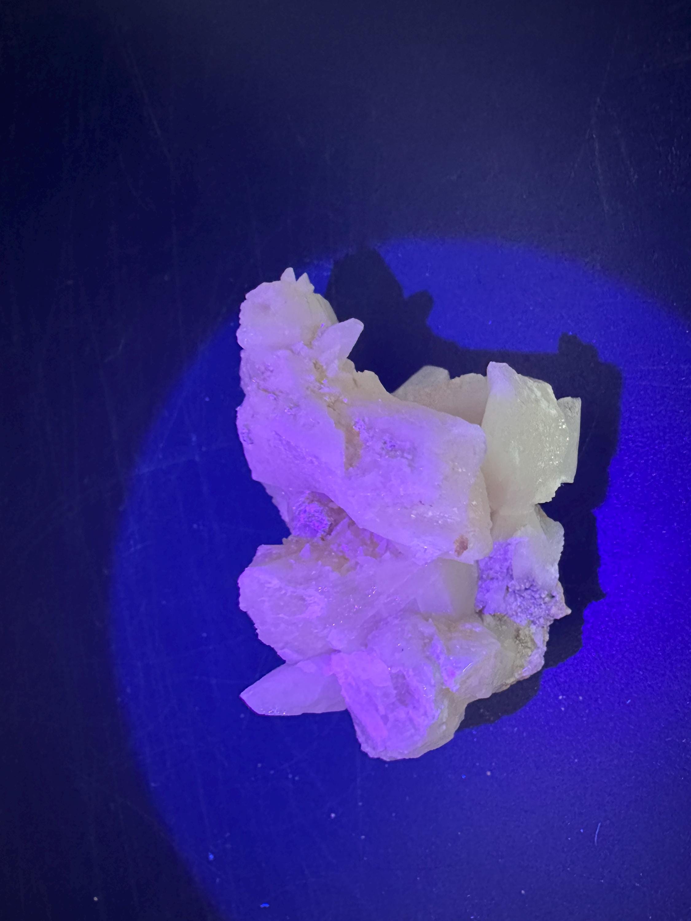 Calcite on Aragonite: Djurcovo Mine, Bulgaria Crystal