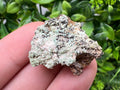 Rare Green/Yellow Pyromorphite and Hematite,on Quartz,from Bulgaria,Madjarovo mine, Natural Mineral ,Healing stone ,top collection,rock