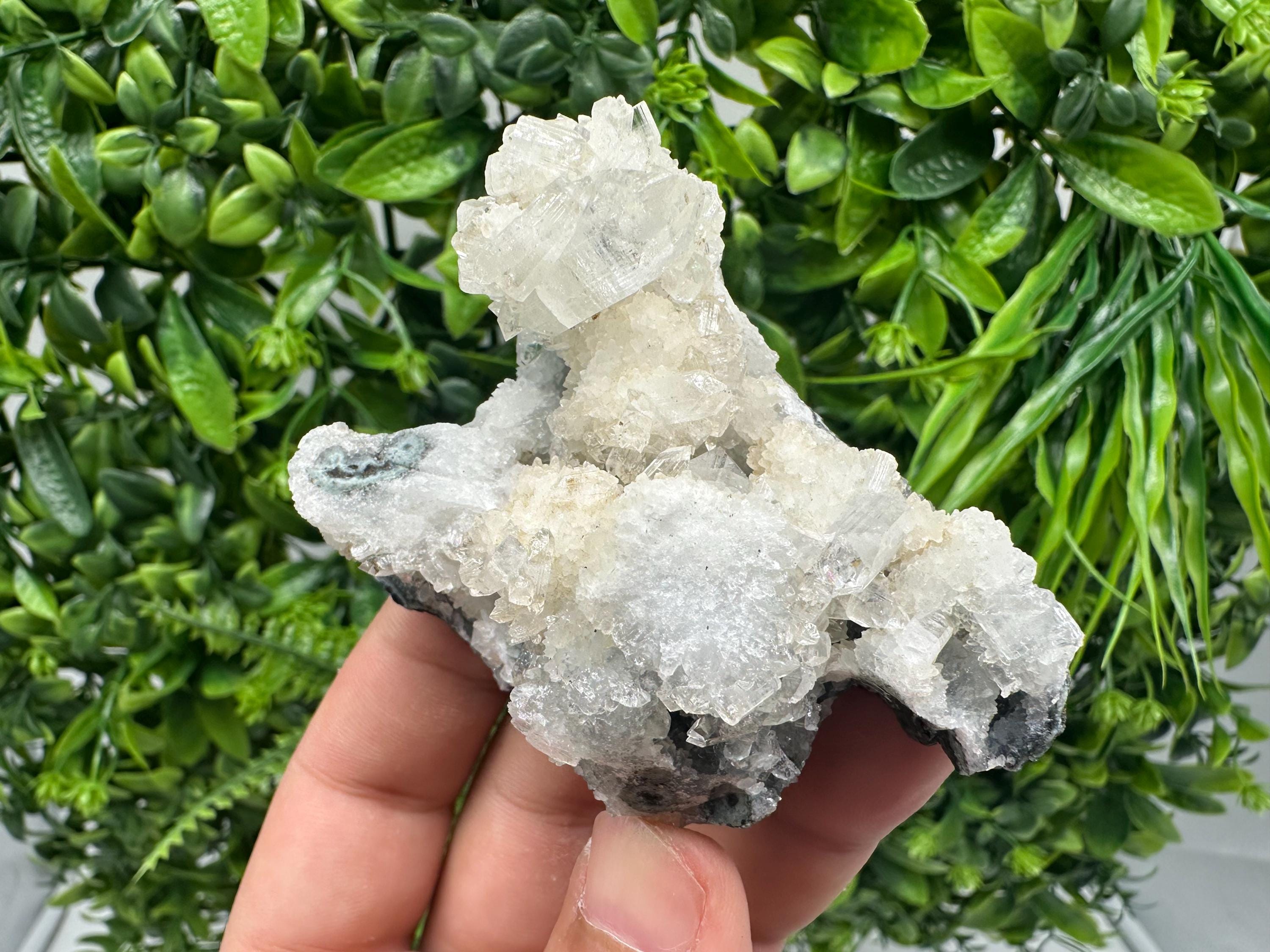Natural Apophyllite Crystal Specimen, Indian Mineral Collection