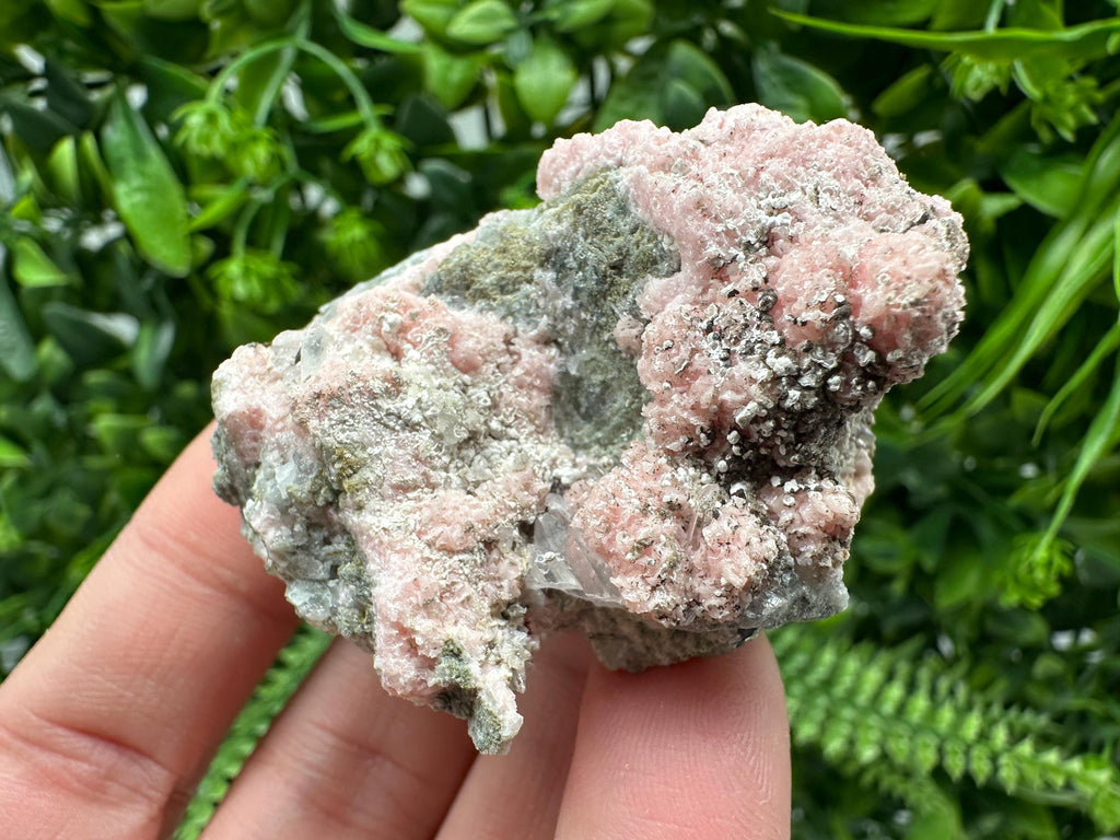 Pink Rhodochrosite Crystal: Starnica Mine, Bulgaria, Home Decor