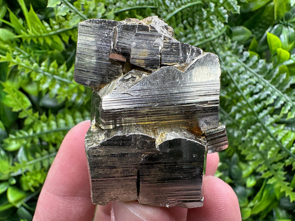 Natural Pyrite Crystal: Shiny Fool's Gold Mineral Souvenir