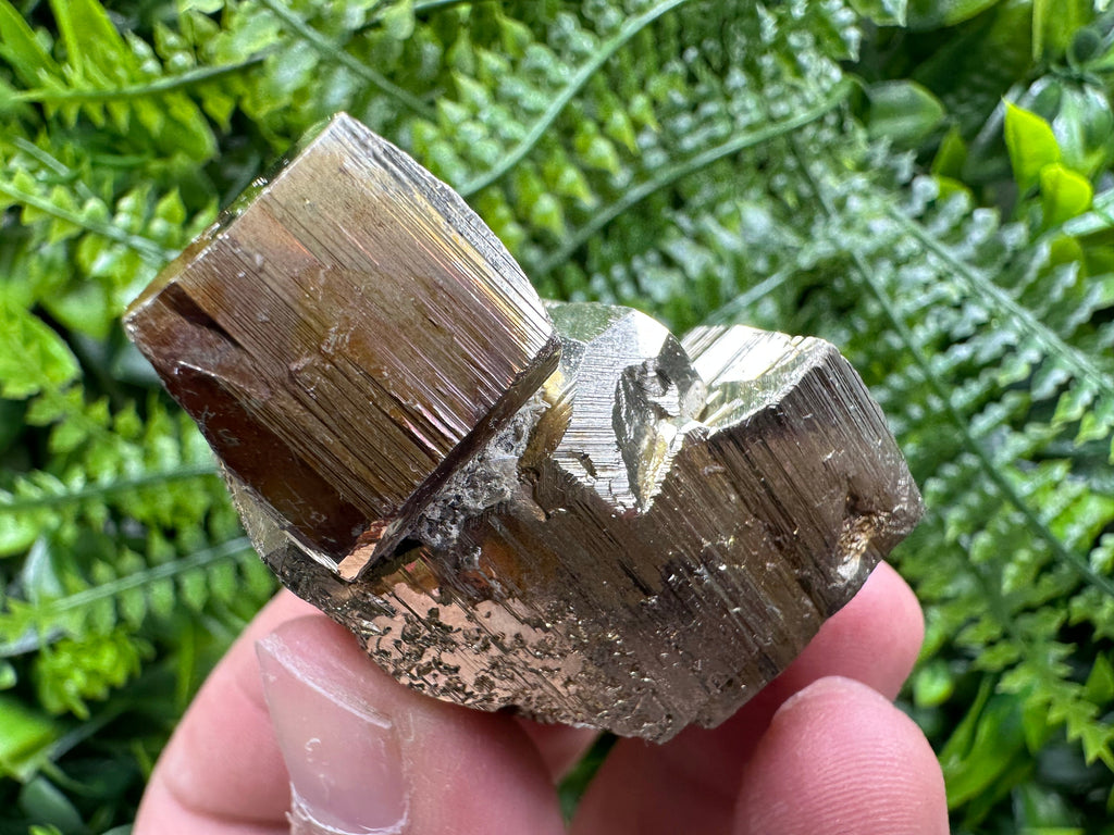 Natural Pyrite Crystal: Shiny Fool's Gold Mineral Souvenir