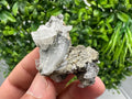 Barite Marcasite on Chalcedony, Androvo Mine, Bulgaria