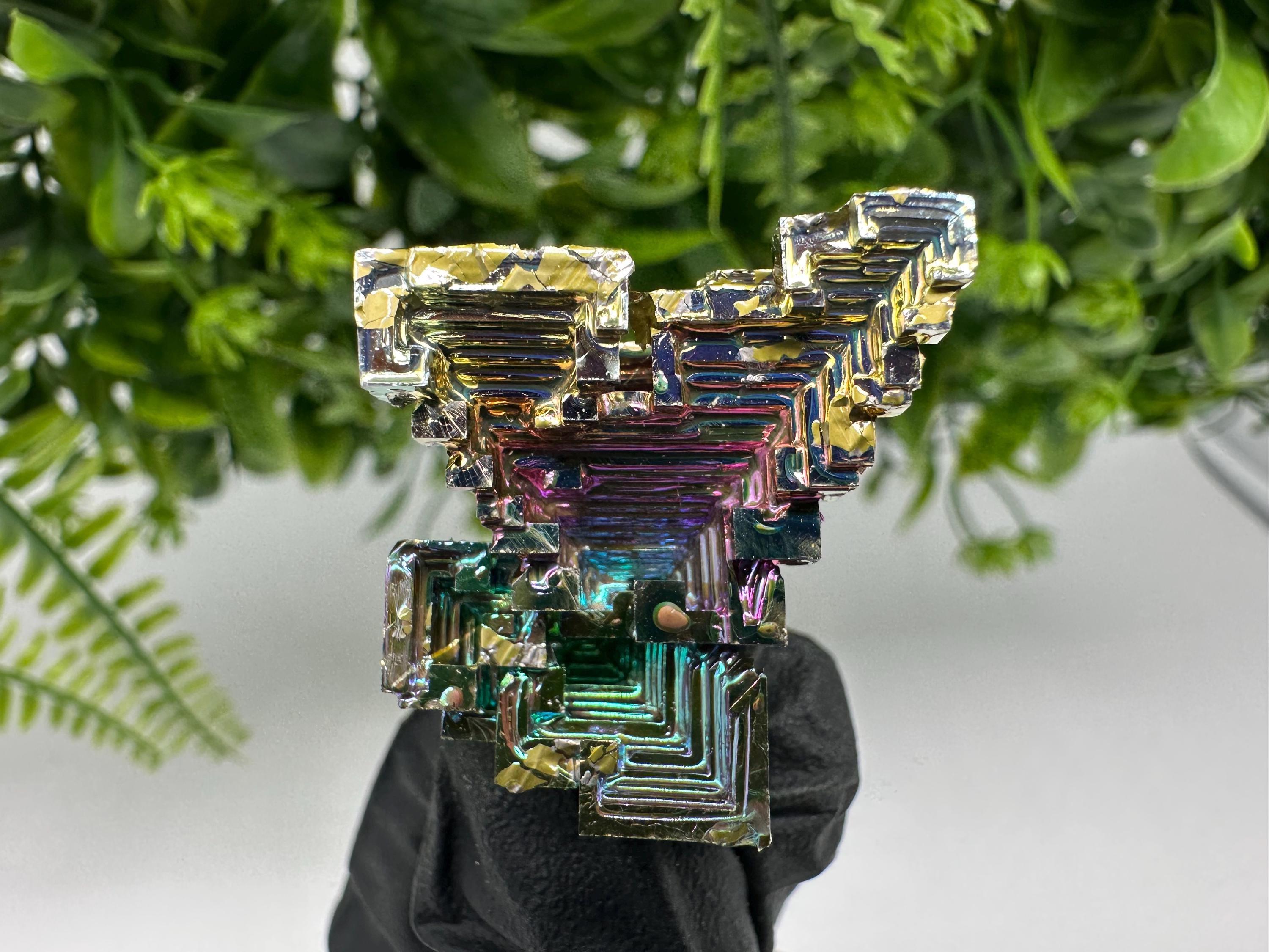 Rainbow Bismuth Crystal: Rare Gemstone Specimen,wholesale Bismuth