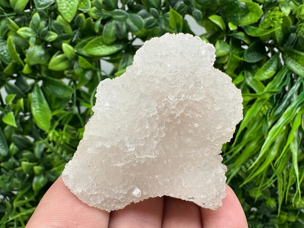 Natural Chalcedony Specimen: India Crystal Mineral, Home Decor