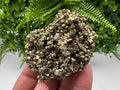 Rainbow Pyrite with Calcite, Natural Mineral Souvenir