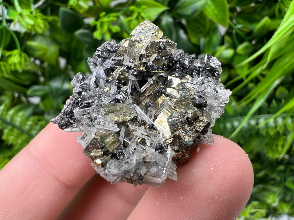 Stunning Pyrite on Quartz,Calcite from Borieva mine,Madan,Bulgaria,natural,collectible mineral specimen,home decor stone,collection crystal