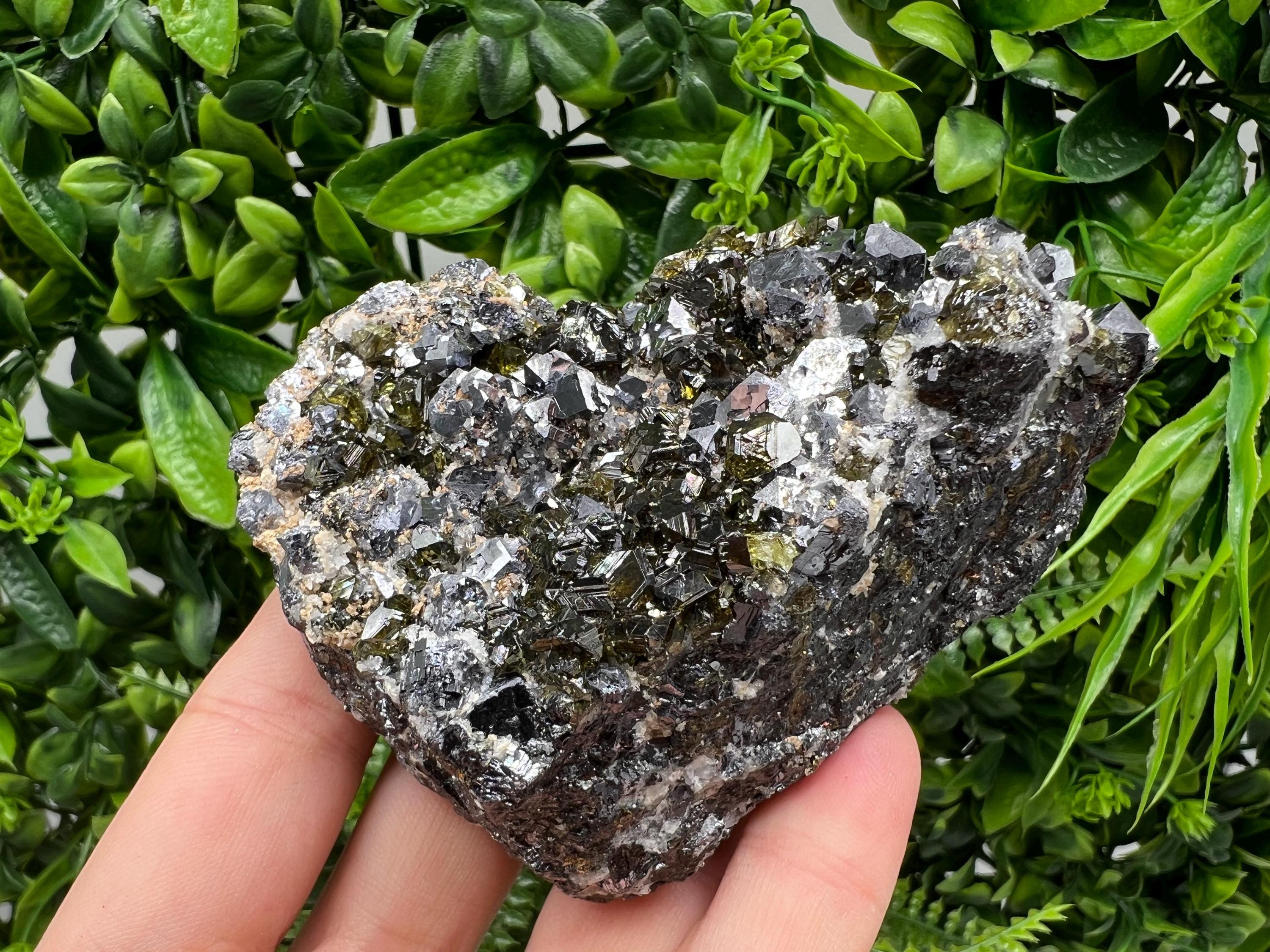 Rare Galena Sphalerite Mineral Specimen, Krushev dol Mine
