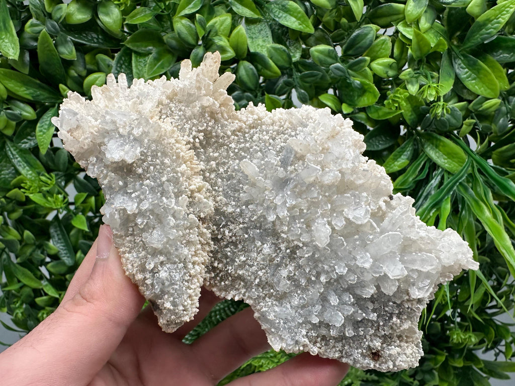 Quartz Calcite Chalcopyrite Mineral Specimen: Krushev Dol, Bulgaria