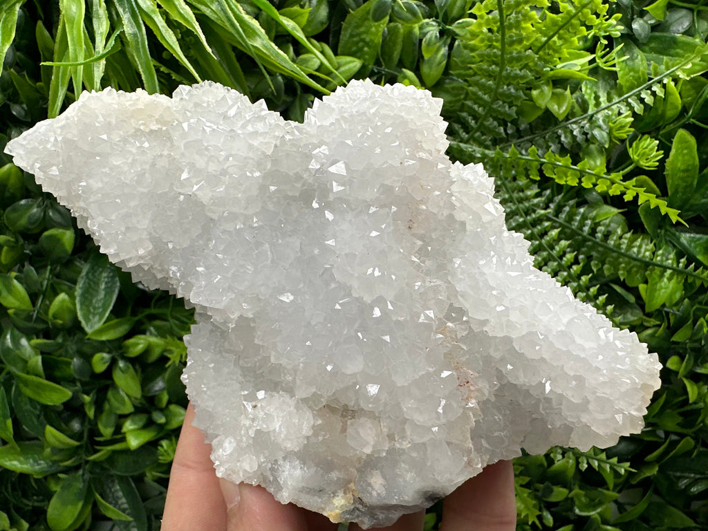 Chlorite Quartz Cluster, Chalcedony Mineral Specimen