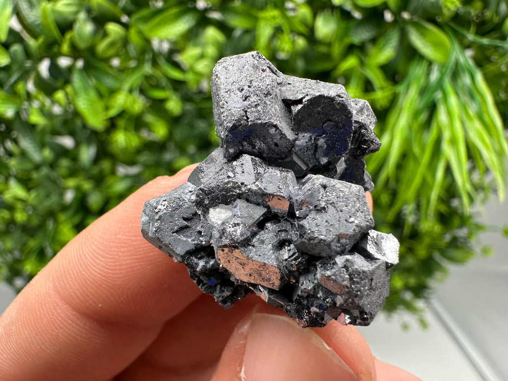 Shiny Galena Cluster: Borieva Mine, Bulgaria - Natural Mineral Stone