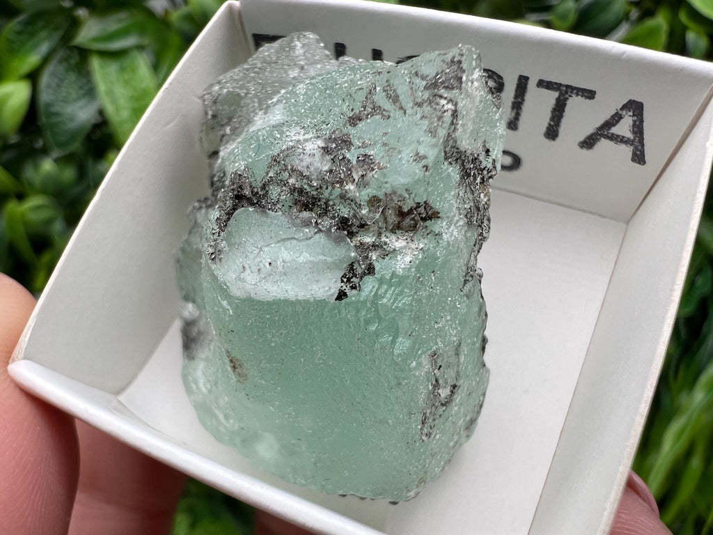 Rare Rainbow Fluorite from Mexico: Raw Crystal Cluster, Meditation Stone