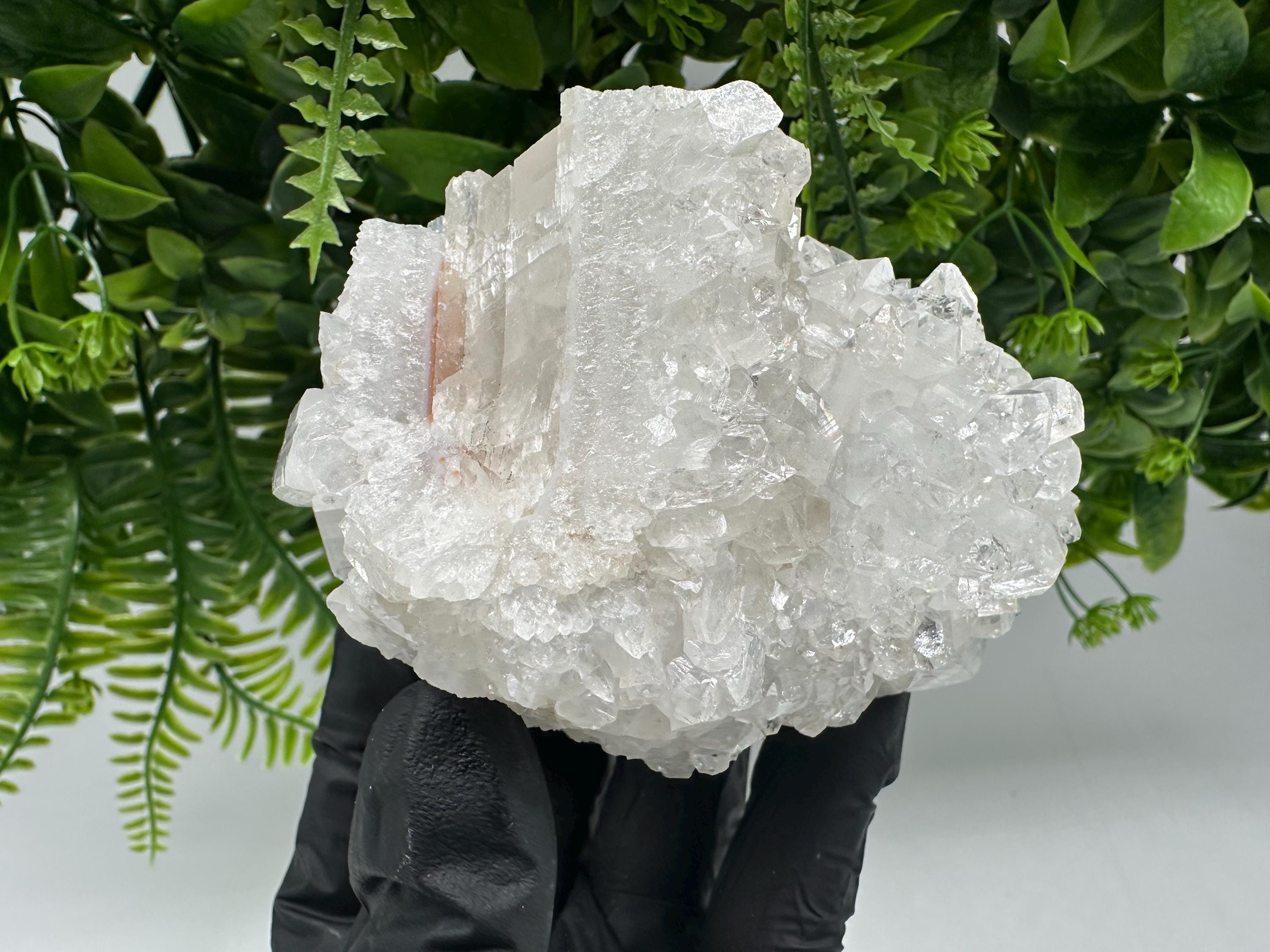 STUNNING Transparent Apophyllite on Chalcedony,natural, collection minerals specimen,India Minerals,Crystal, Stone Mineral Specimens India