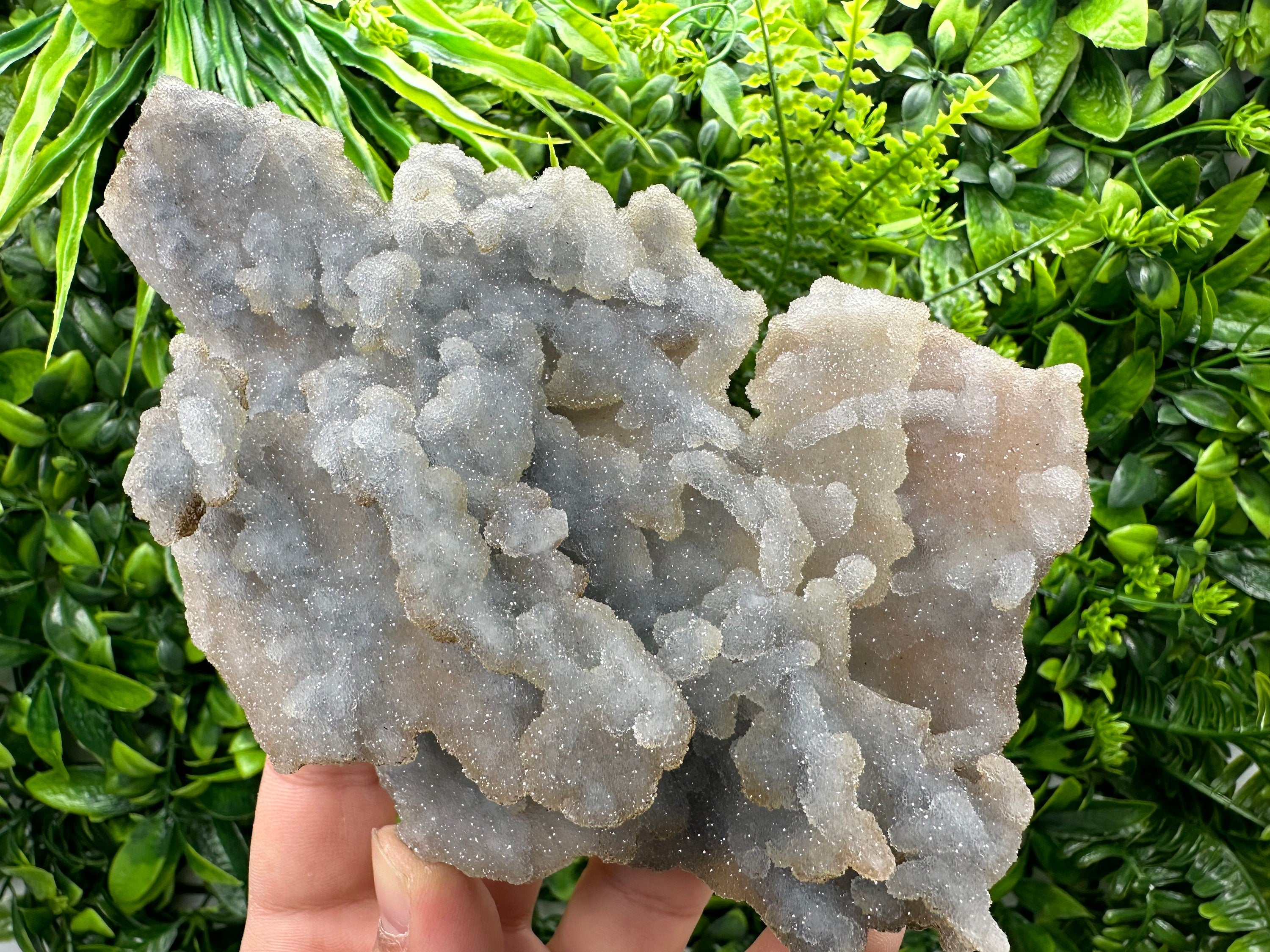 Chalcedony Quartz Cluster with Chlorite, Madan Bulgaria