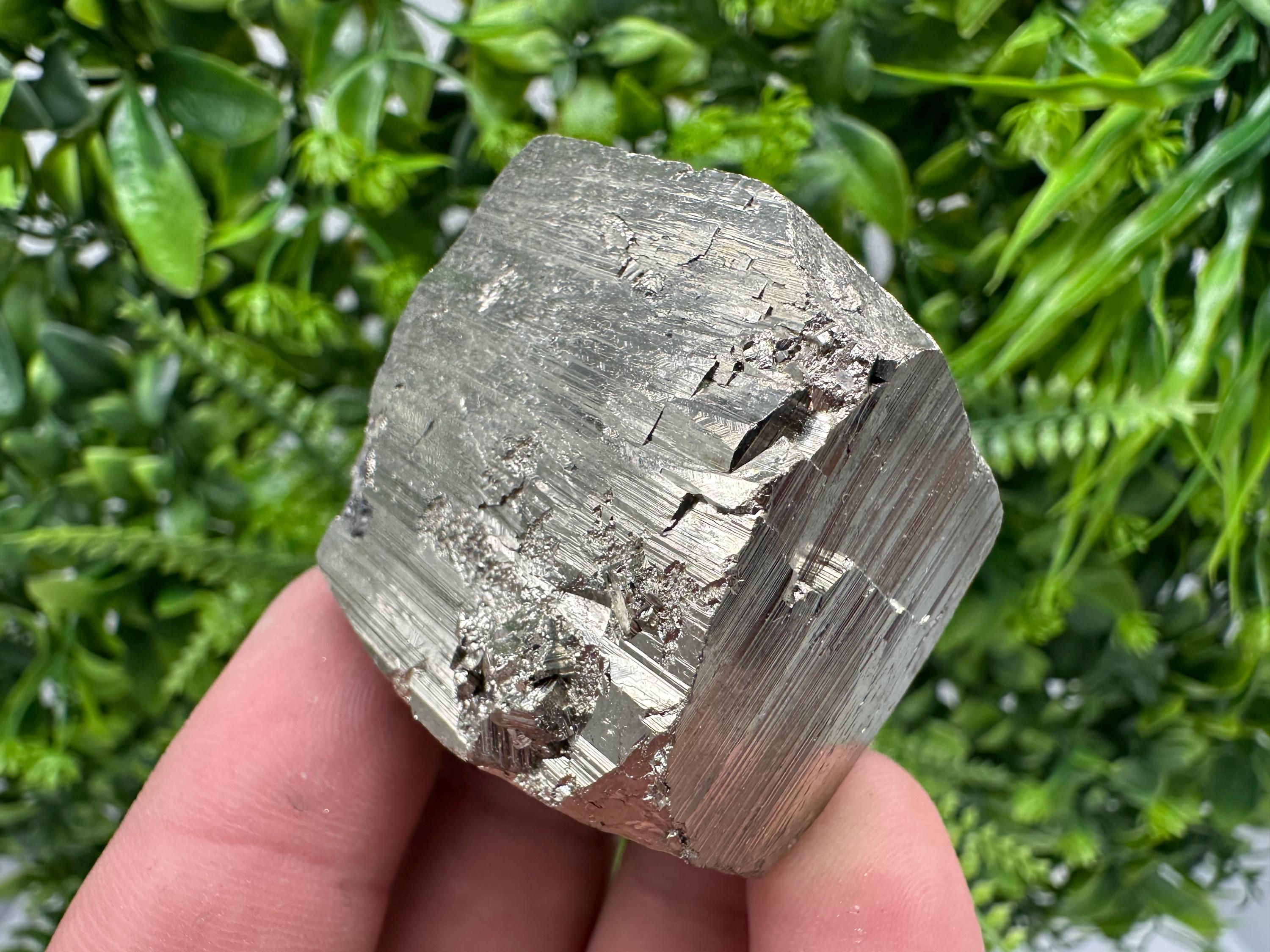 Natural Pyrite Crystal Mineral Specimen, Borieva Bulgaria