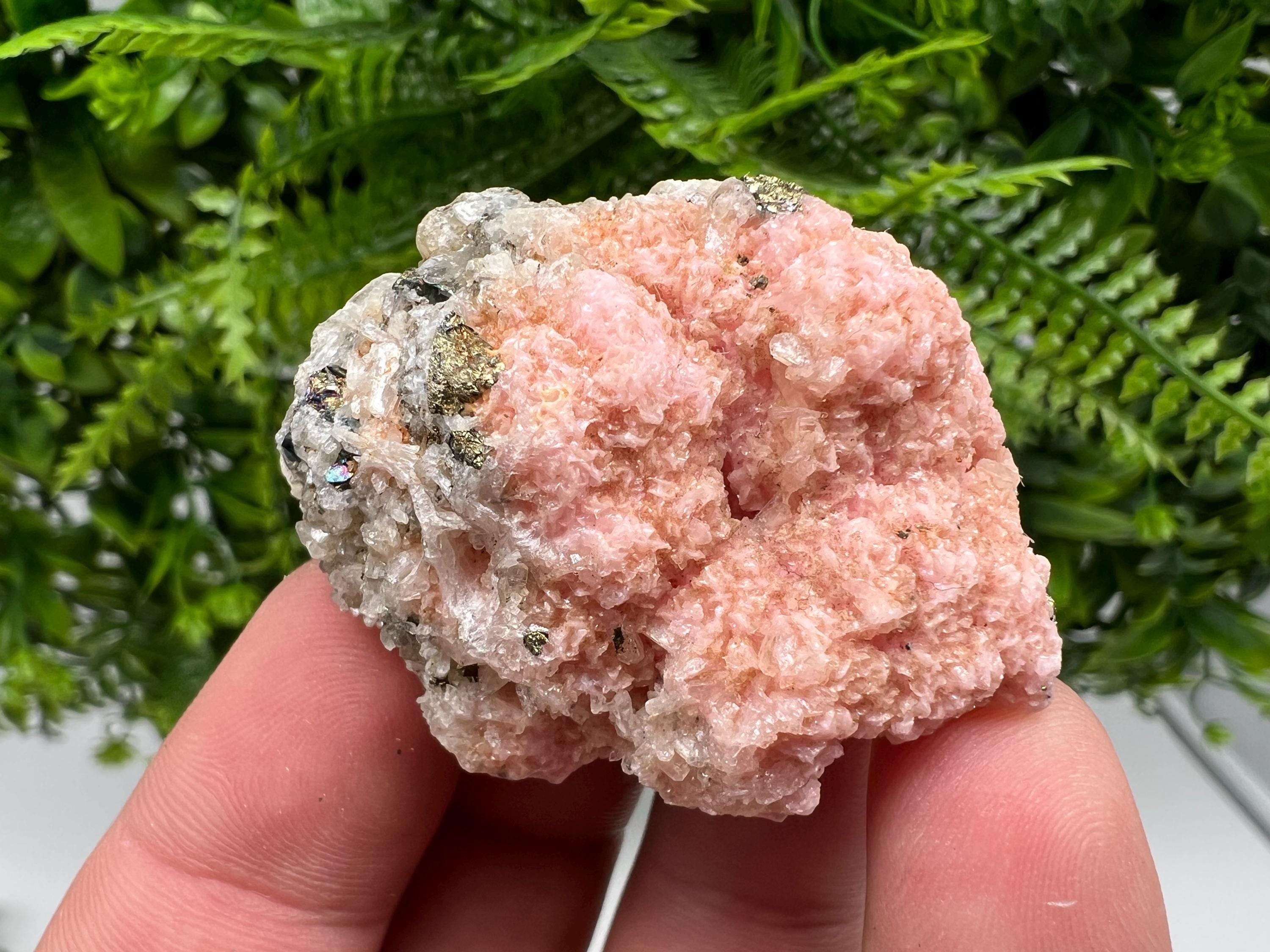 Pink Rhodochrosite Mineral Specimen, Starnica Mine, Bulgaria
