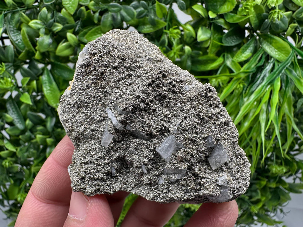 Barite Marcasite on Chalcedony: Androvo Bulgaria Crystal Cluster