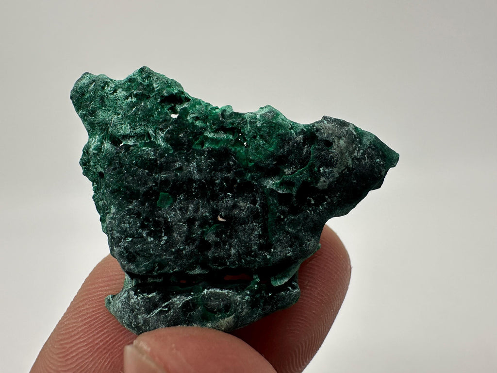 Green Polished Malachite Crystal, Congo Mineral Specimen (4/3cm)