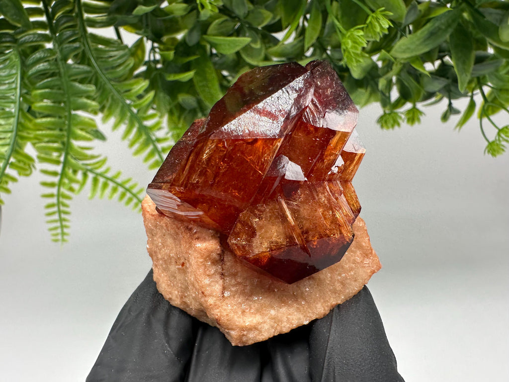 Orange-Brown Arcanite Mineral Specimen, Santa Ana Tin Mine