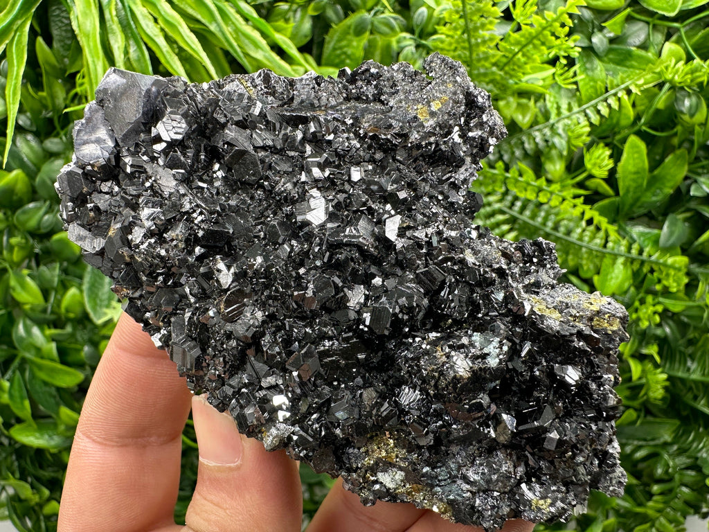 Shiny Galena with Black Sphalerite: Natural Mineral Souvenir