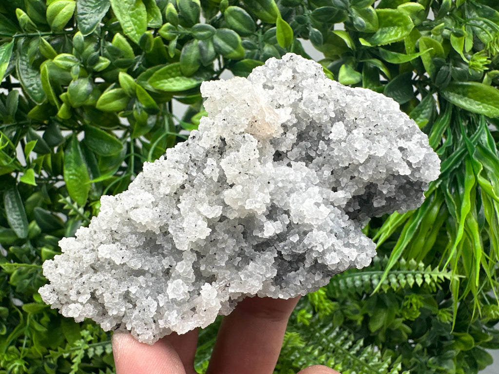Natural Chalcedony Specimen: India Crystal Mineral, Home Decor